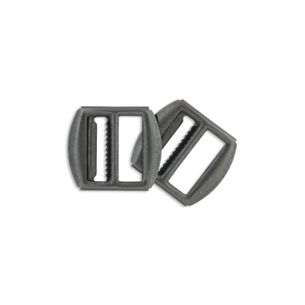 1107 Side Strap Buckle – Oxy finish, 1.9cm / 0.75" wide metal adjuster for trousers
