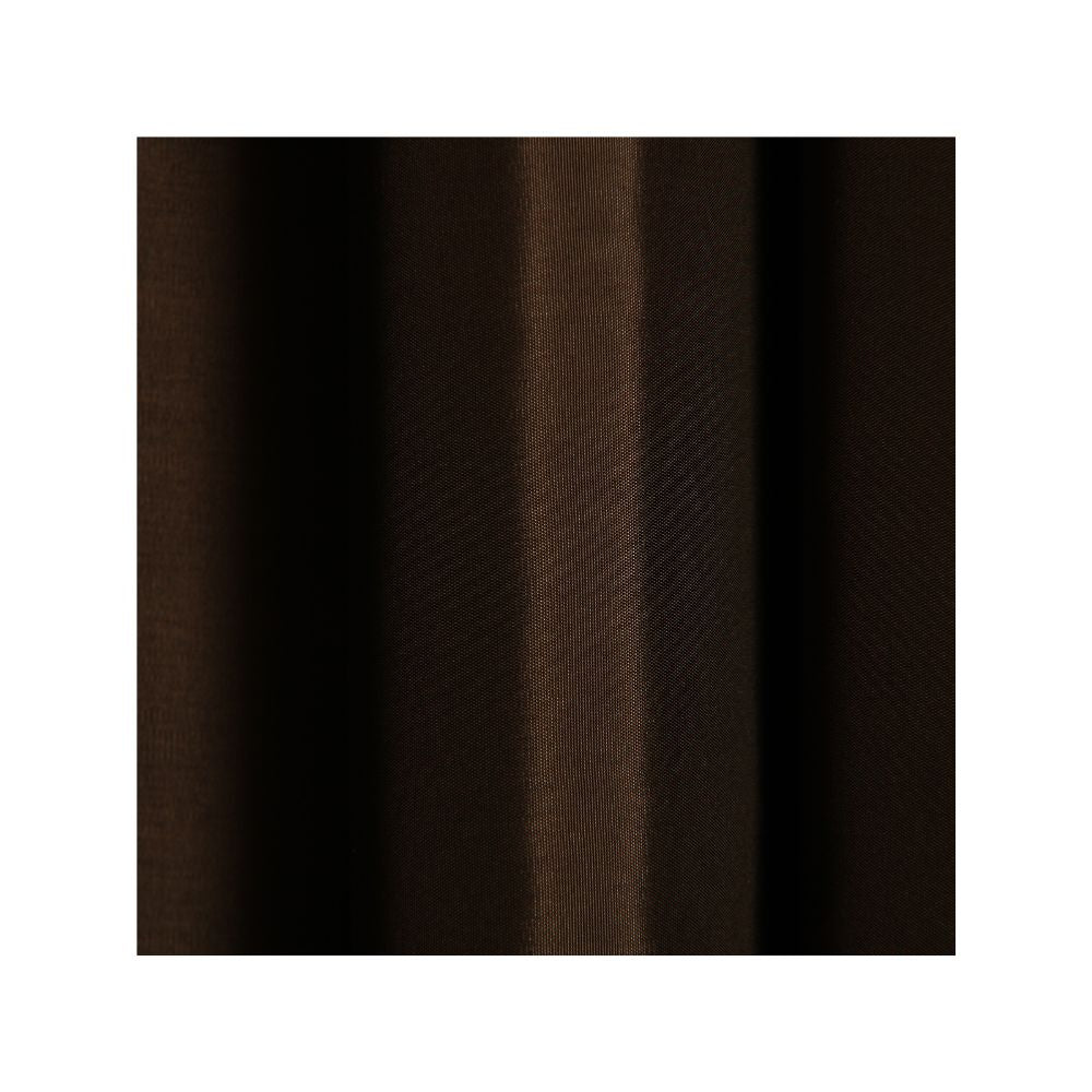 Brown Ermazine Taffeta fabric, colour code 2552, 140 cm wide, lightweight.