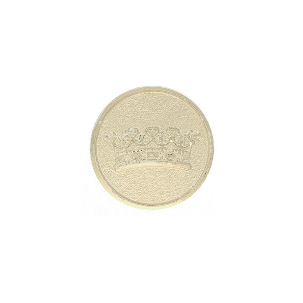 440 Blazer Button - Duke's Coronet - Silver - Large