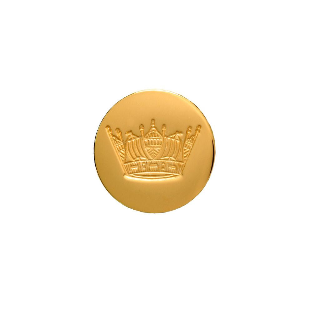 446 Blazer Button - Naval Coronet - Gilt - Small