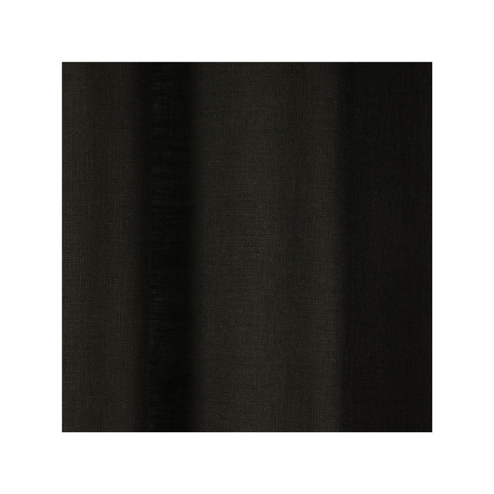 64S Linen Canvas – Black, 24-inch wide, 177gsm, UK-made canvas for dark tailoring projects
