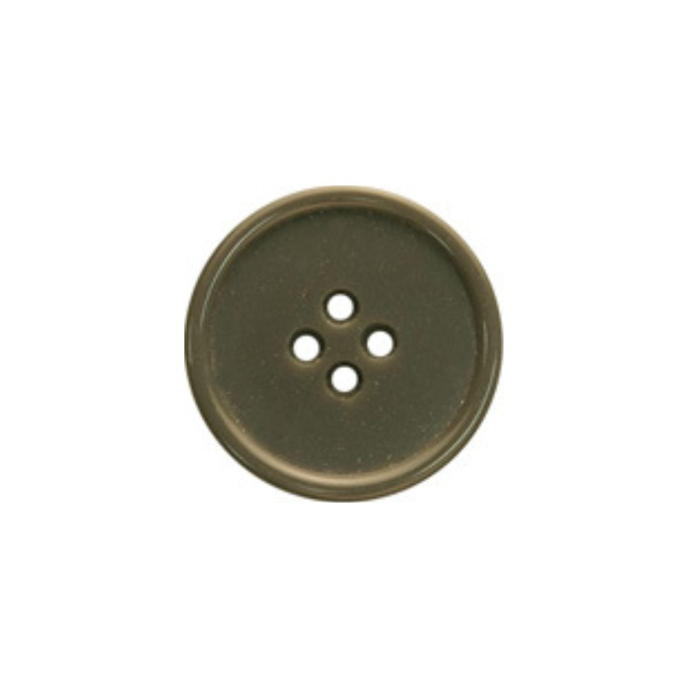 B406 Polyester Button 30L Col 3 - Mid Grey