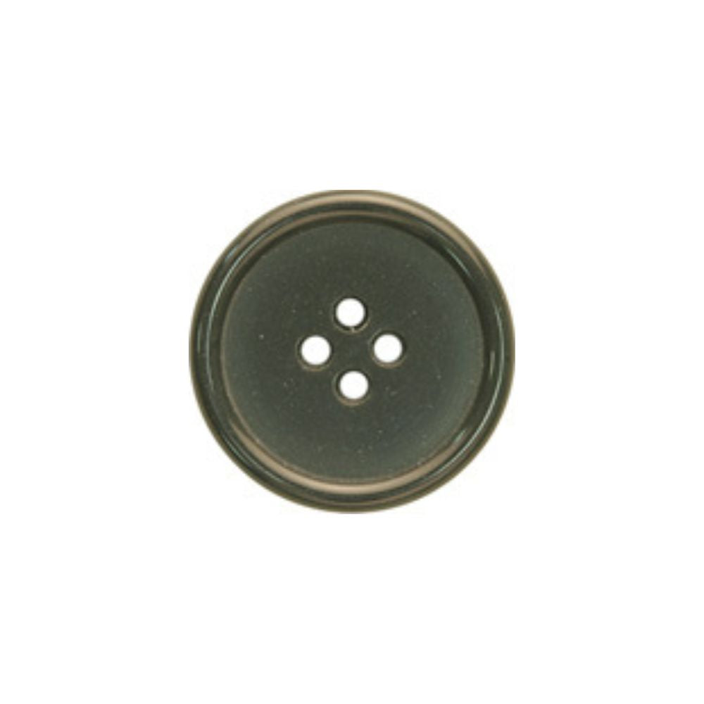 B406 Polyester Button 45L Col 9 - Dark Grey