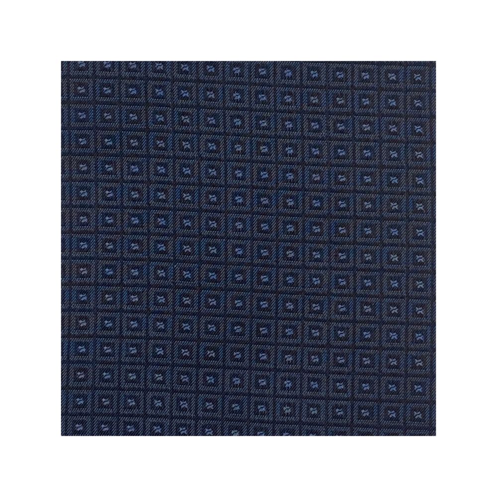 290 Cupro Jacquard Lining col 904 - Blue Micro Square