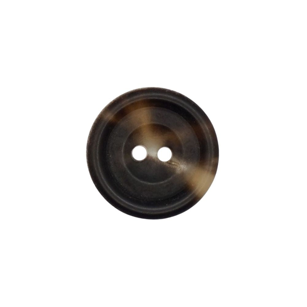 Col 19DK Unpolished 2 hole (UP2) Horn Button 23L