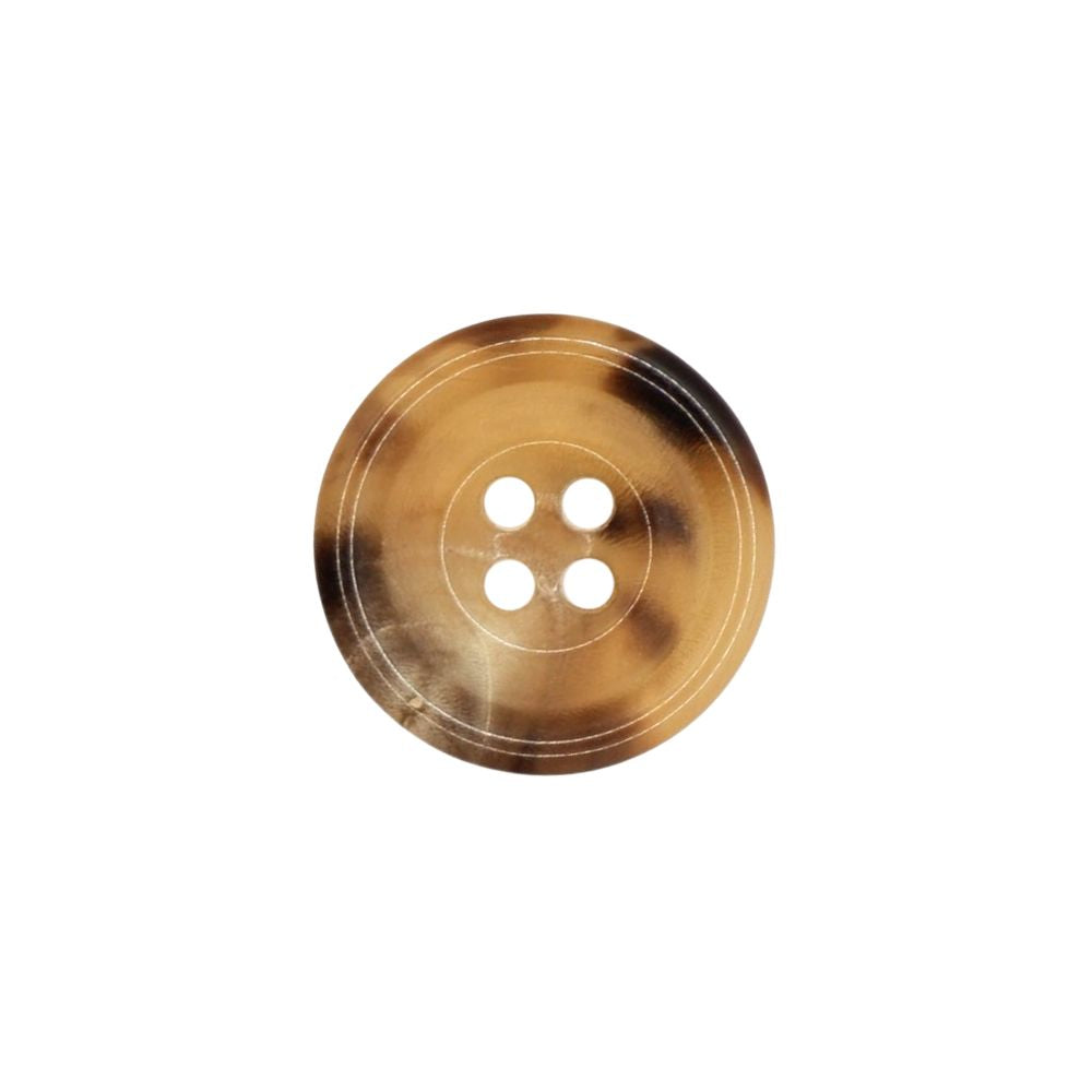 Col 7 Polished 4 hole (P4) Horn Button 35L