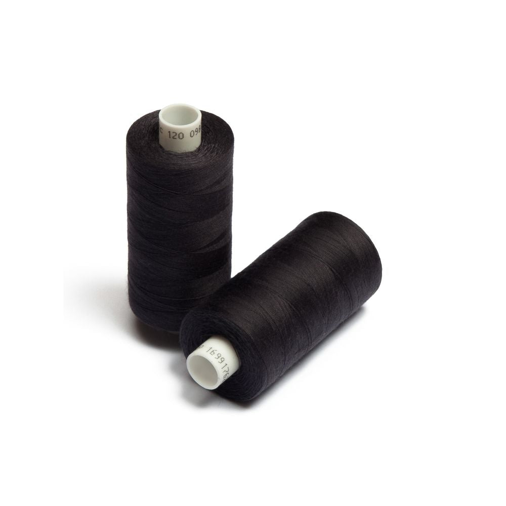 Epic 120 Polyester Thread 1000m – high-strength, polyester-wrapped thread for bespoke tailoring, shirts, jackets, and fine garments