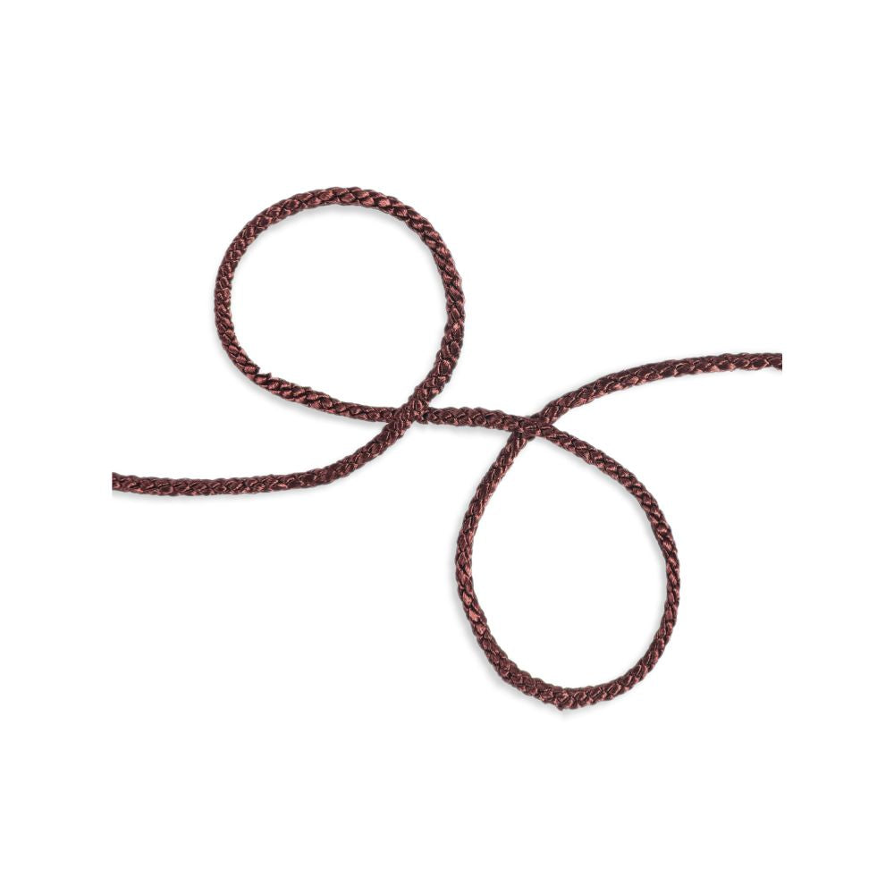 Frogging Edging Cord in Wine, available in 3mm and 5mm widths