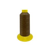 Gral 200 polyester thread – 10,000m spool – light brown thread for durable stitching on leather goods