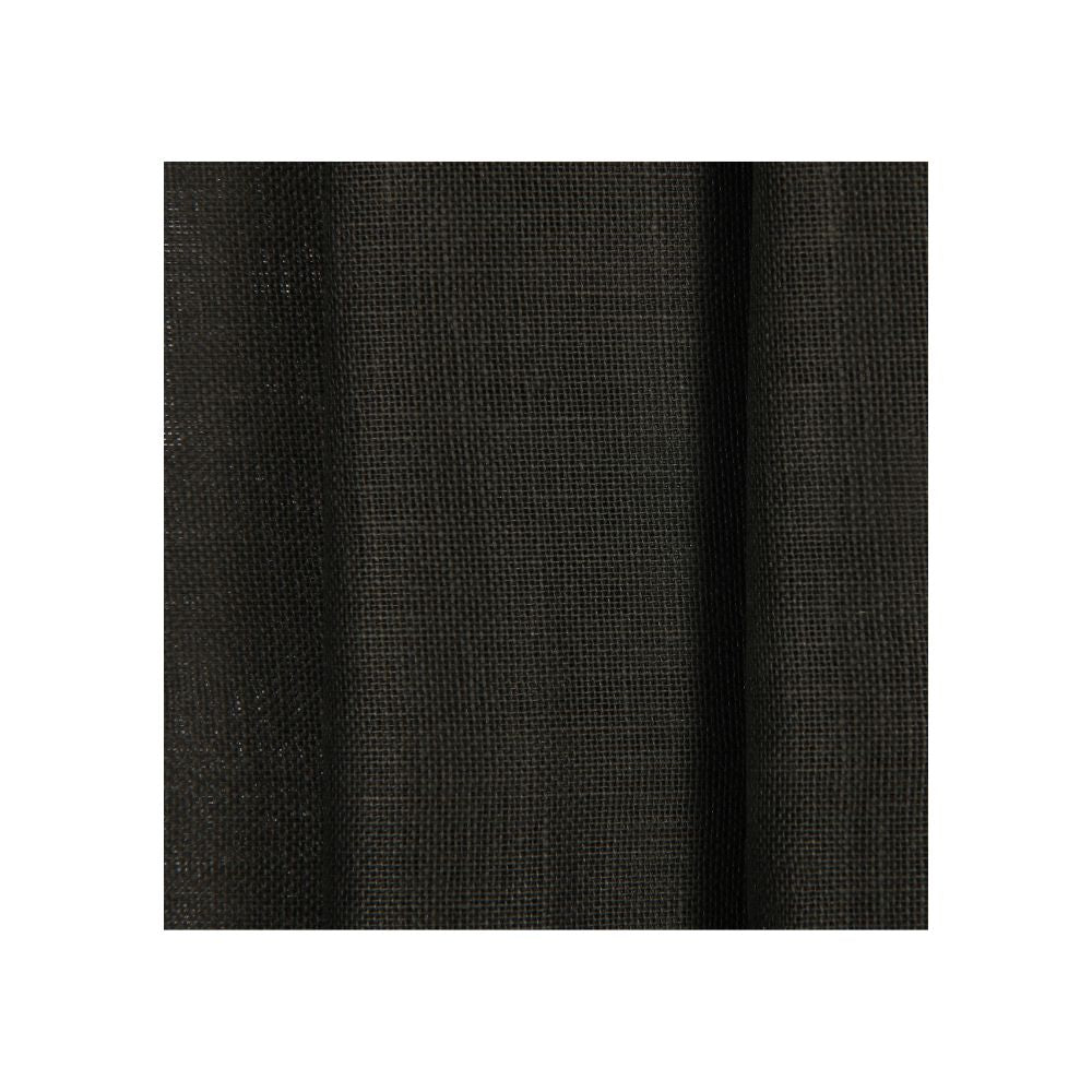 X6S Waistcoat Inter Linen Canvas 30" Width Black