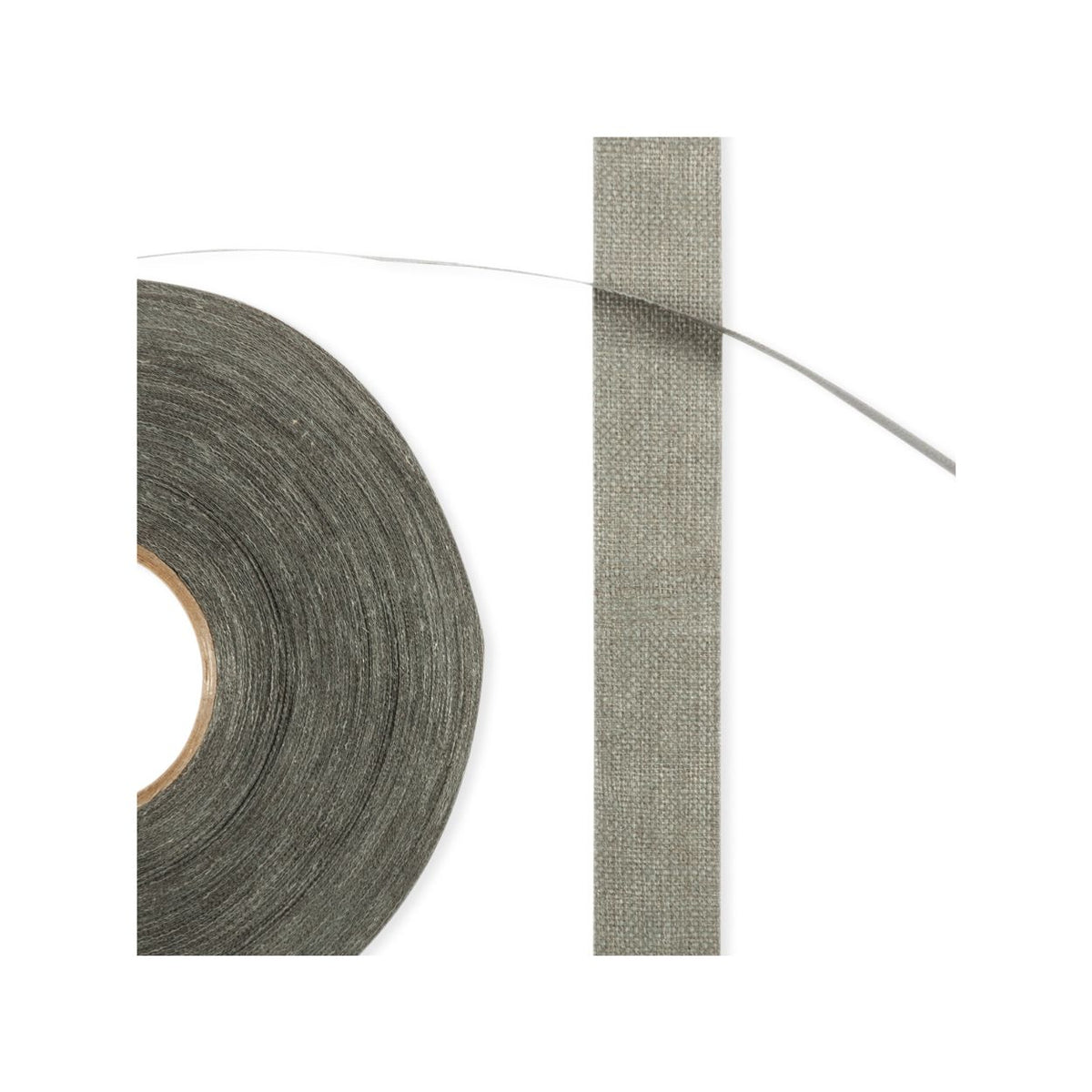 L10 Linen Tape Grey on 50M Reels