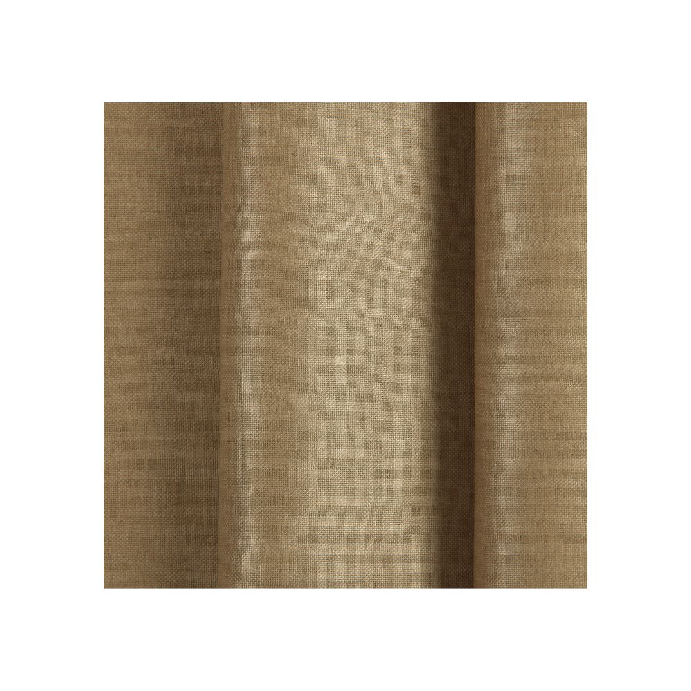 Fawn Pure Linen Holland fabric with a beetled finish, featuring a soft neutral tone and smooth texture perfect for tailored garments.