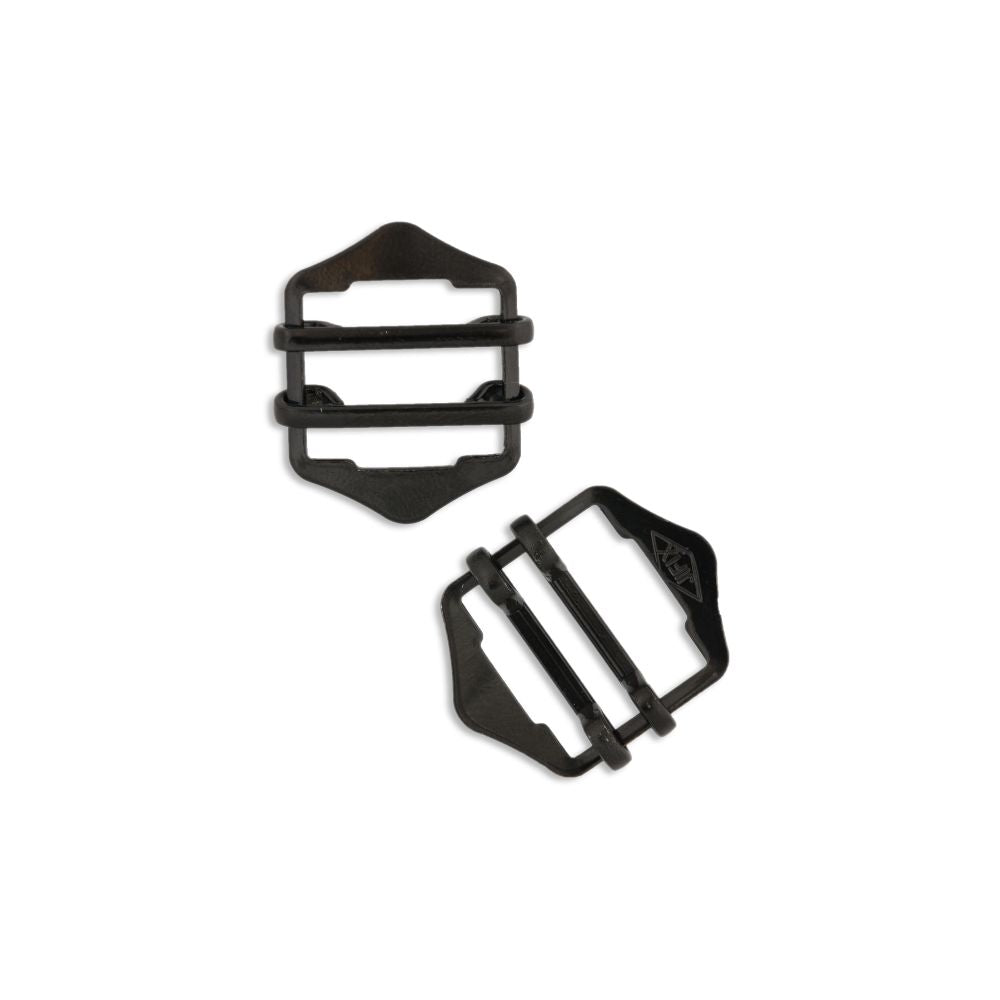 Magi 2 Bar Buckle – Oxy finish, 2.5cm / 1" trouser side strap adjuster