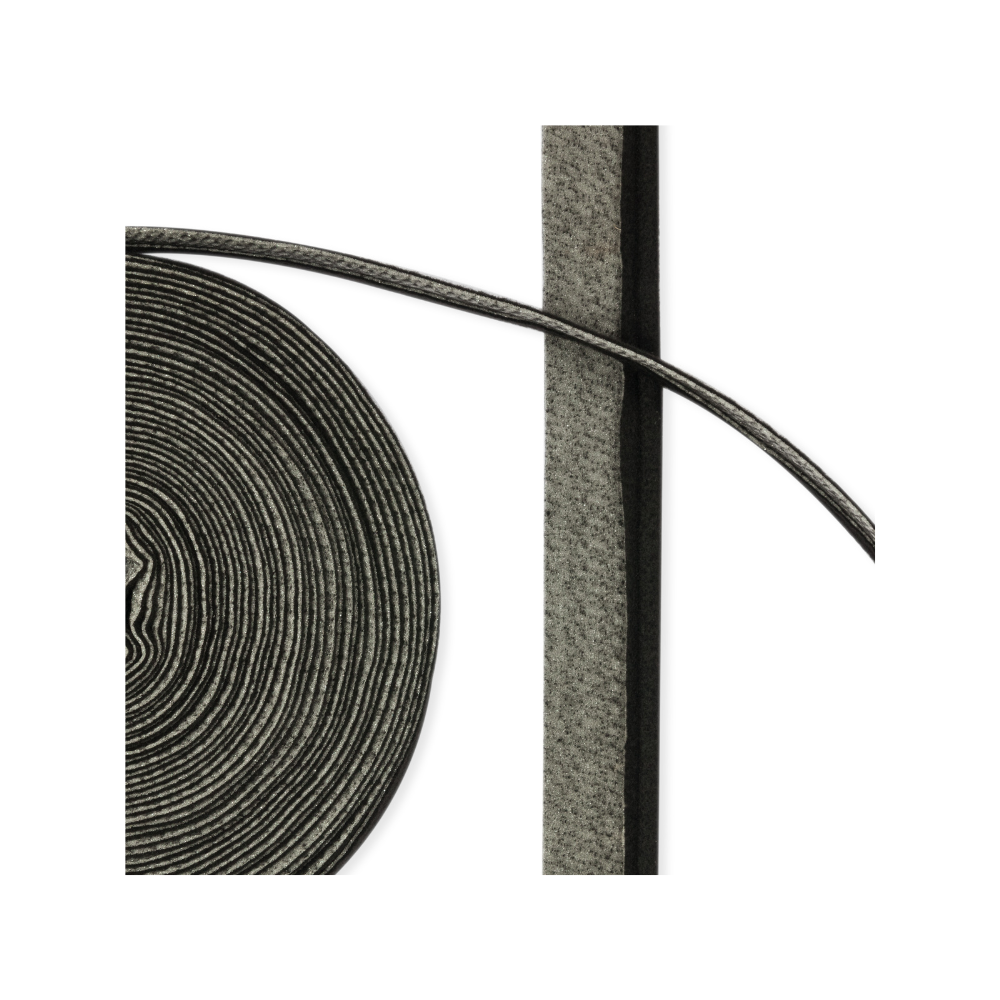Sleeve Head Foam No Canvas 25M Roll - Black