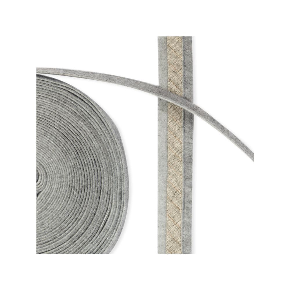 Sleeve Head Foam With Canvas 25M Roll - Grey