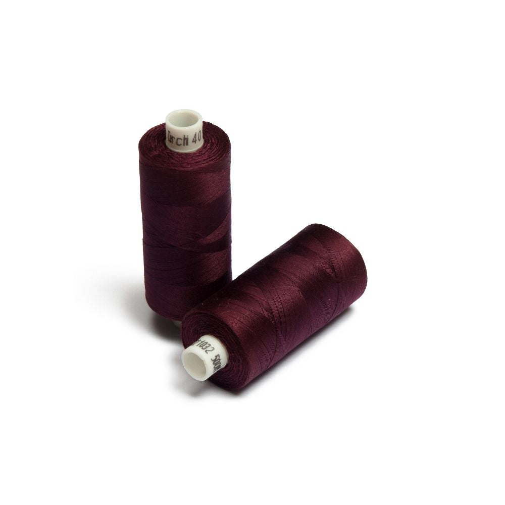 Tre Cerchi Cotton Thread 500m – premium mercerised 100% cotton thread for tailoring, embroidery, and decorative topstitching