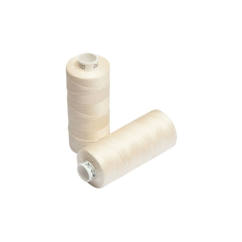 Tre Cerchi Cotton Thread 500m – premium mercerised 100% cotton thread for tailoring, embroidery, and decorative topstitching