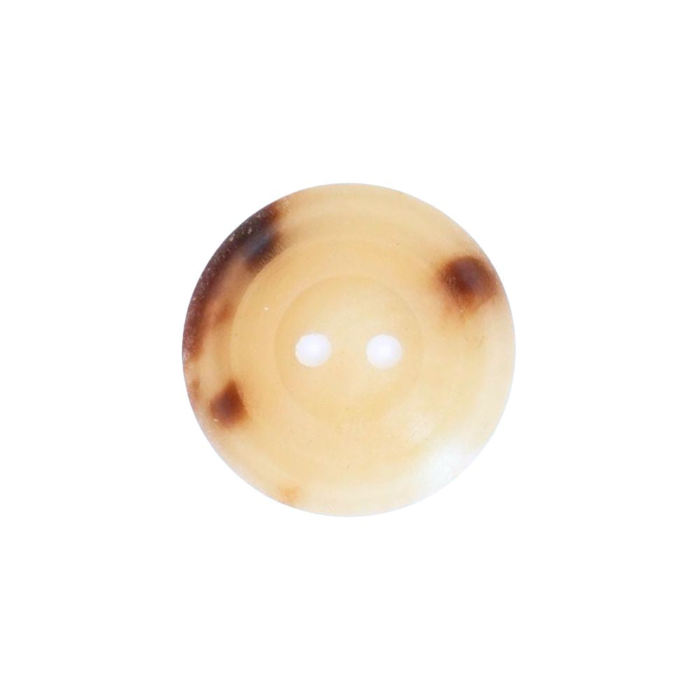 Col 2 Unpolished 2 hole (UP2) Horn Button 23L