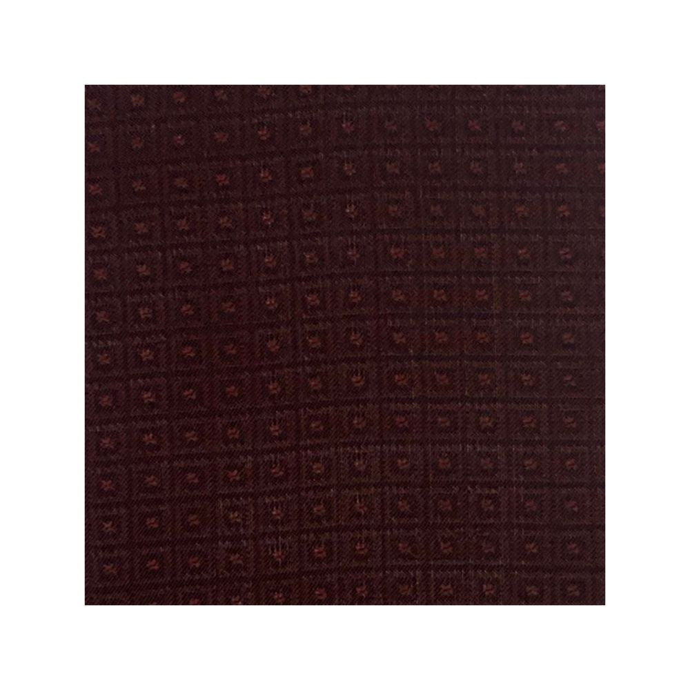 290 Cupro Jacquard Lining col 909 - Wine Micro Square