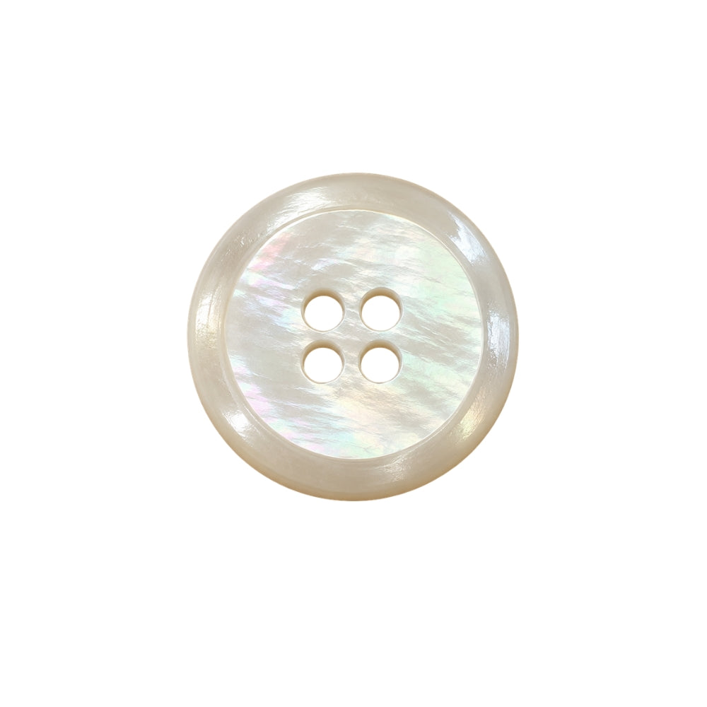 026 Mop Flat Bevel Edge Button White 18L