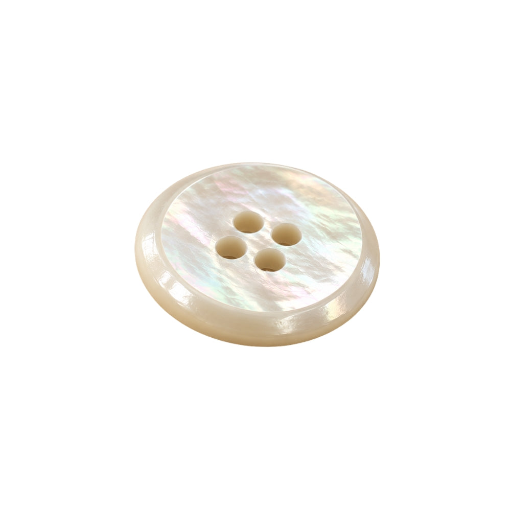 026 Mop Flat Bevel Edge Button White 18L