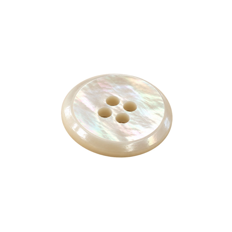 026 Mop Flat Bevel Edge Button White 18L