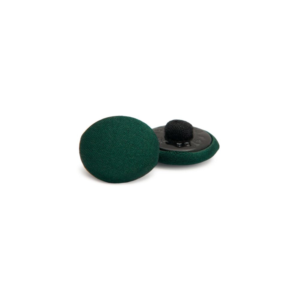 1196 Satin Covered Button 22L Green