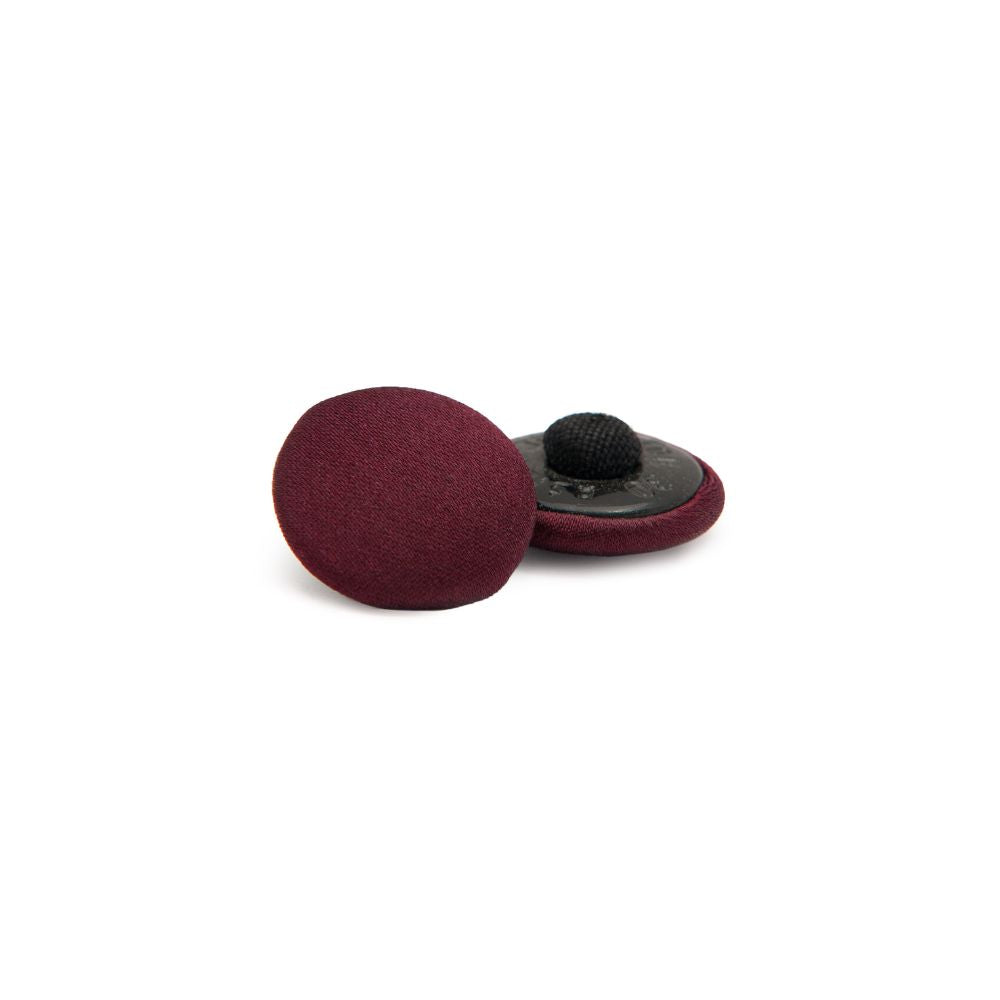 1196 Satin Covered Button 22L Wine