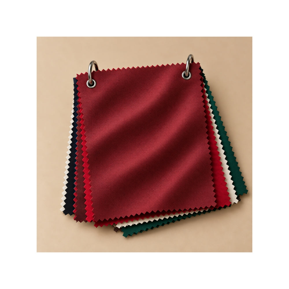2228 Satin Body Lining Col Bordeaux