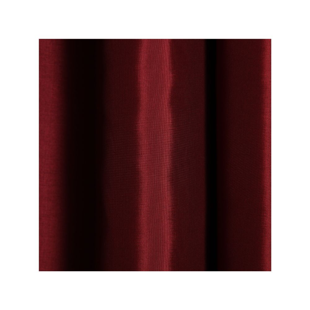 Burgundy Ermazine Taffeta fabric, colour code 2553, 140 cm wide, lightweight.
