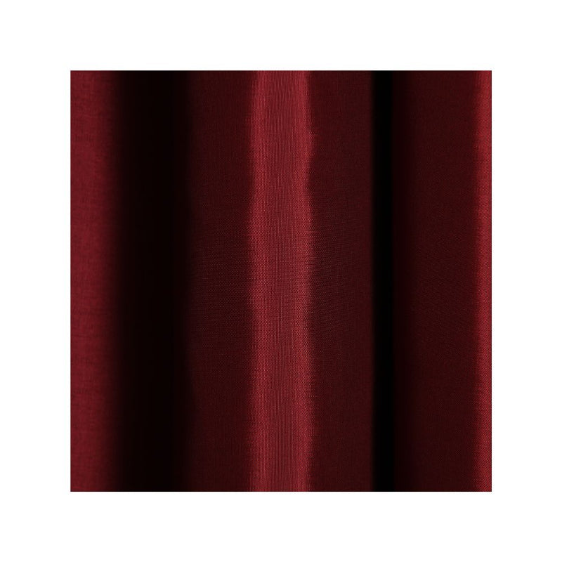 Burgundy Ermazine Taffeta fabric, colour code 2553, 140 cm wide, lightweight.