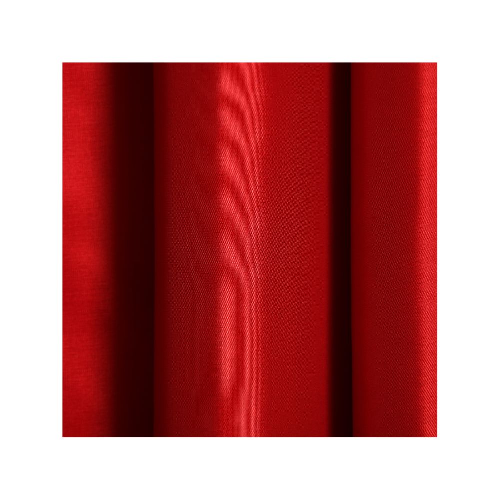 Red Ermazine Taffeta fabric, colour code 2540, 140 cm wide, lightweight.