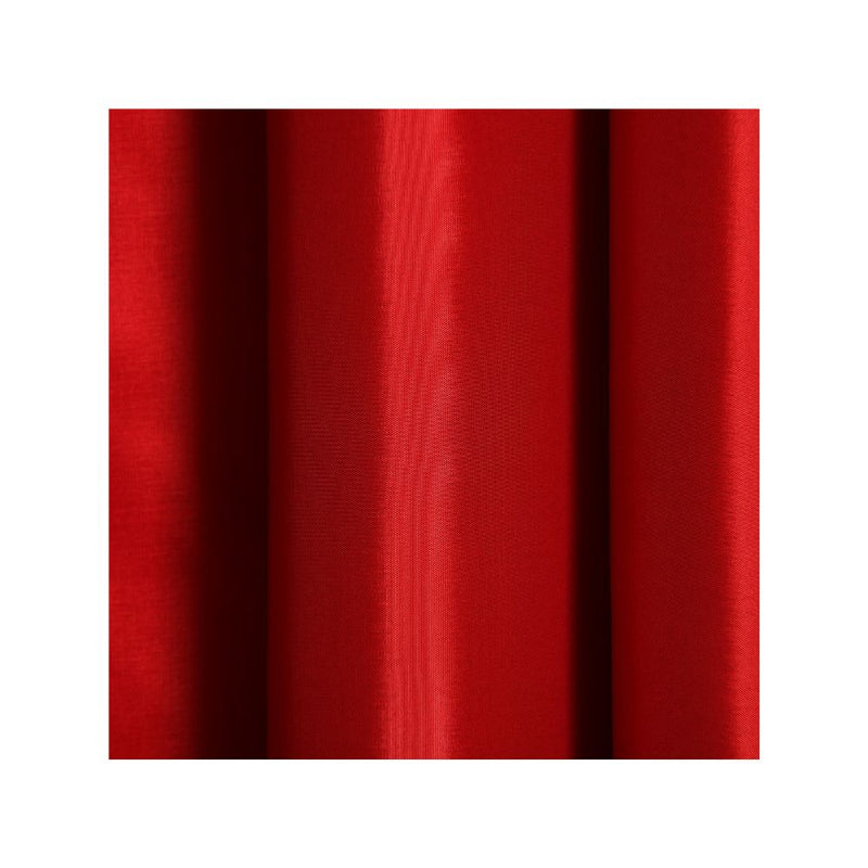 Red Ermazine Taffeta fabric, colour code 2540, 140 cm wide, lightweight.