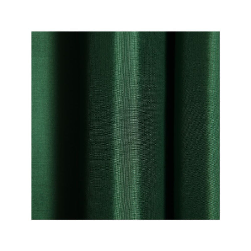 Green Ermazine Taffeta fabric, colour code 2542, 140 cm wide, lightweight.