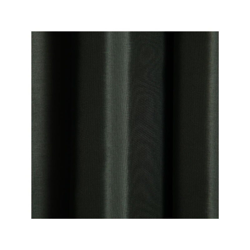 Charcoal Ermazine Taffeta fabric, colour code 2521, 140 cm wide, lightweight.