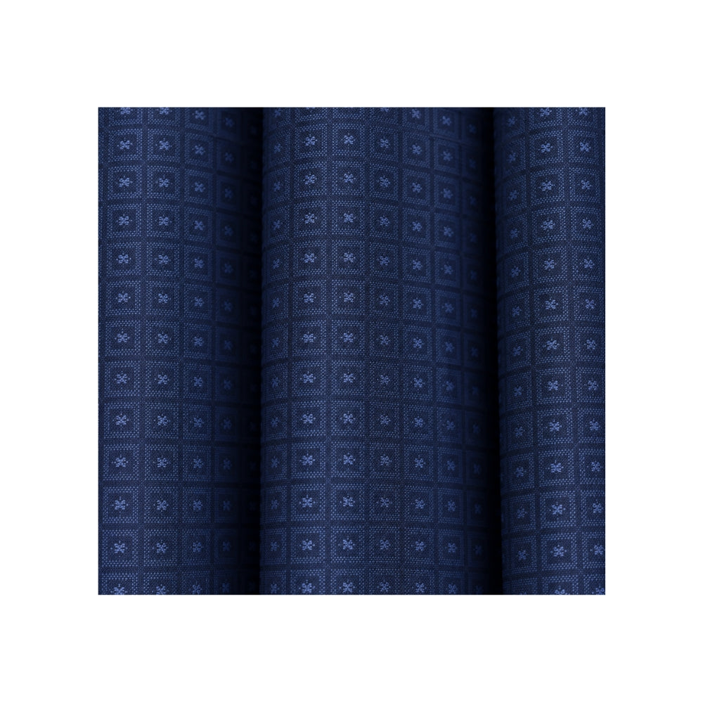 290 Cupro Jacquard Lining col 904 - Blue Micro Square