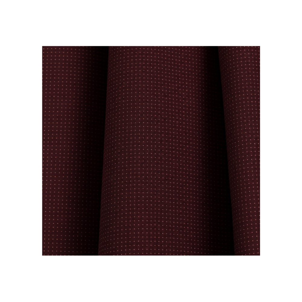 290 Cupro Jacquard Lining col 905 - Burgundy Micro Spot