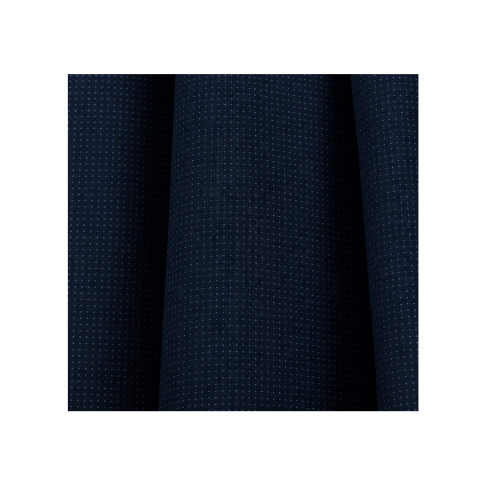 290 Cupro Jacquard Lining col 908 - Navy Micro Spot