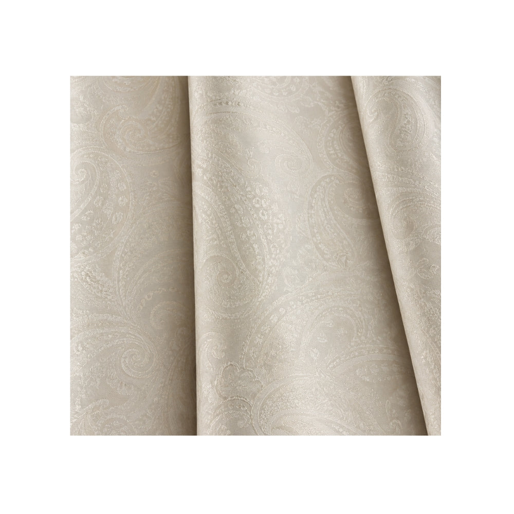 290 Cupro Jacquard Lining col 906 - Cream Paisley