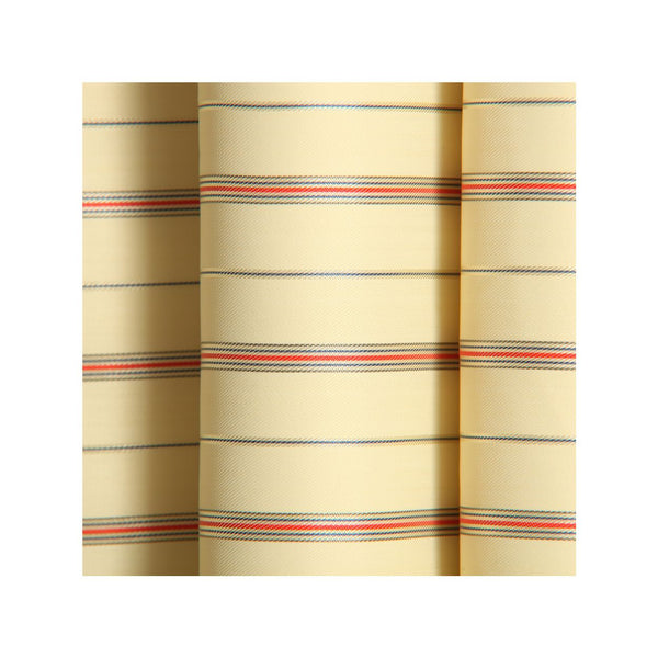 3045 Cream Stripe Sleeve Lining 140 cm – lightweight striped lining for tailored sleeves and garment interiors