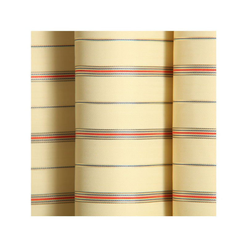 3045 Cream Stripe Sleeve Lining 140 cm – lightweight striped lining for tailored sleeves and garment interiors