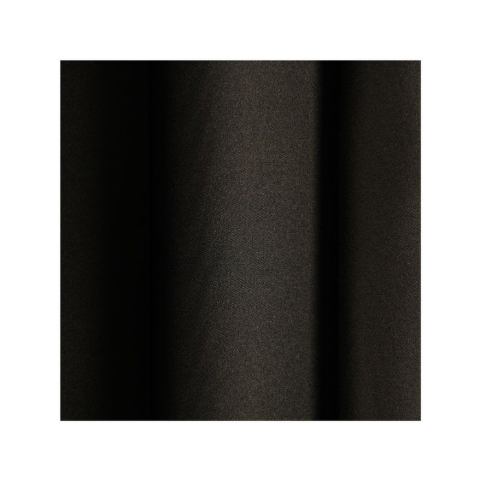 353 Silk Satin Facing Black
