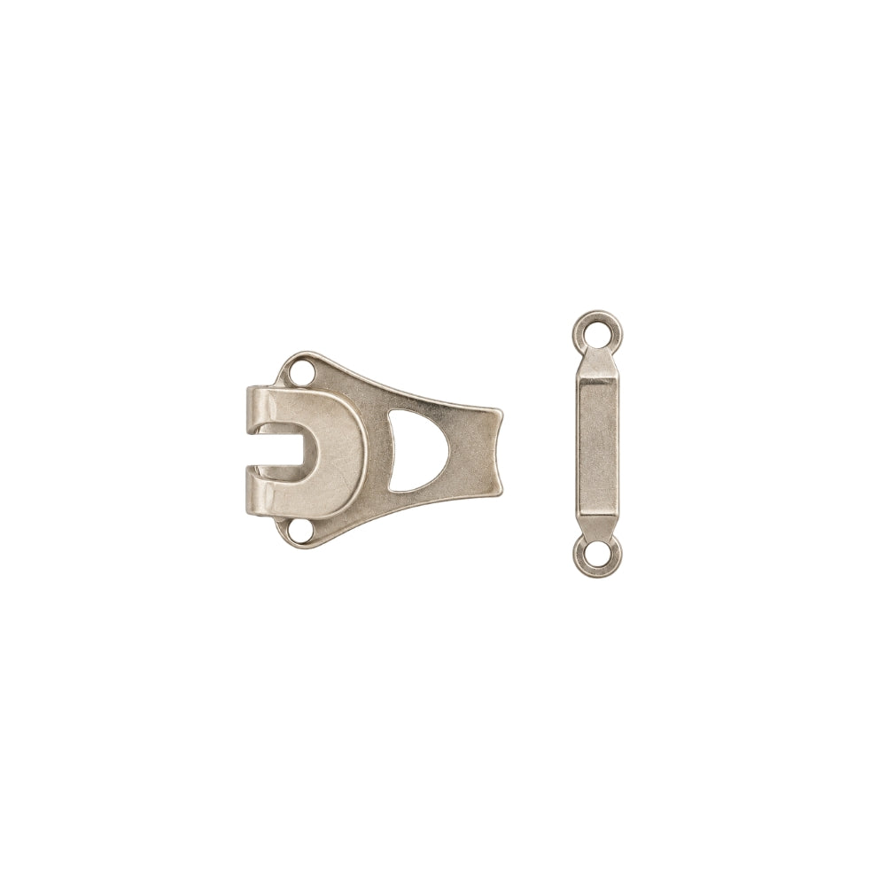 41 2 Piece Catchon Nickel Plate