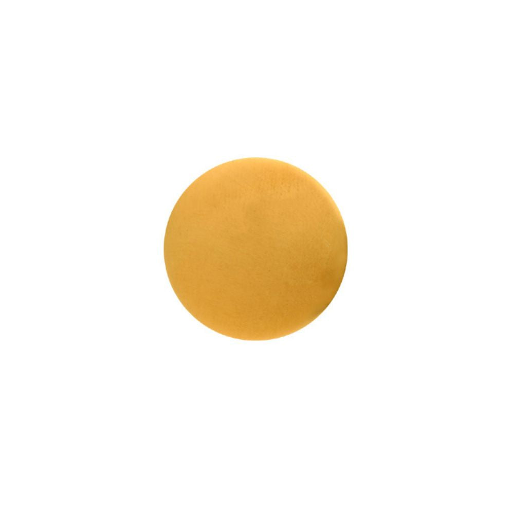 479 Blazer Button Flat - Polished Brass - Large