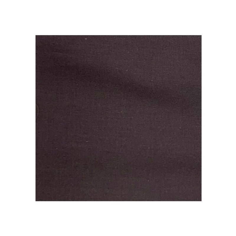 Dark brown cotton silesia, 145 cm wide – fabric for pockets and linings