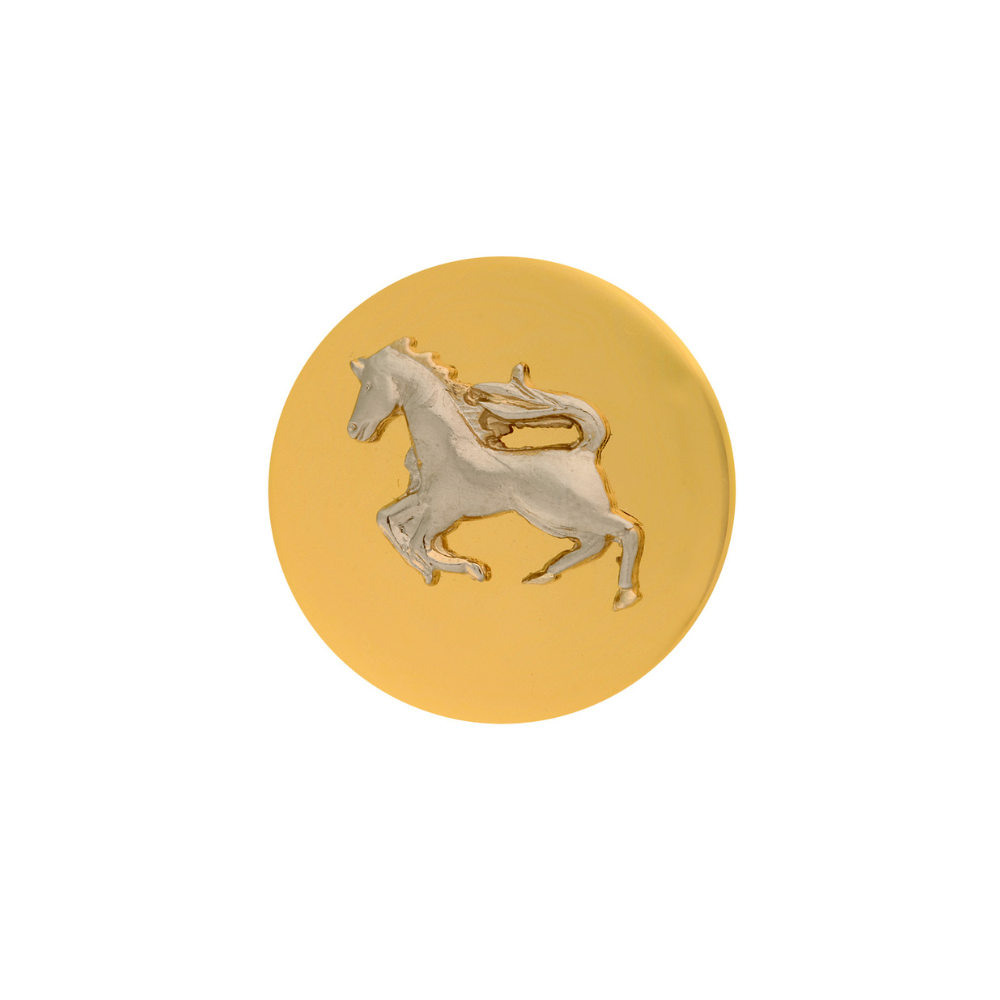 510 Blazer Button Horse - Silver - Small