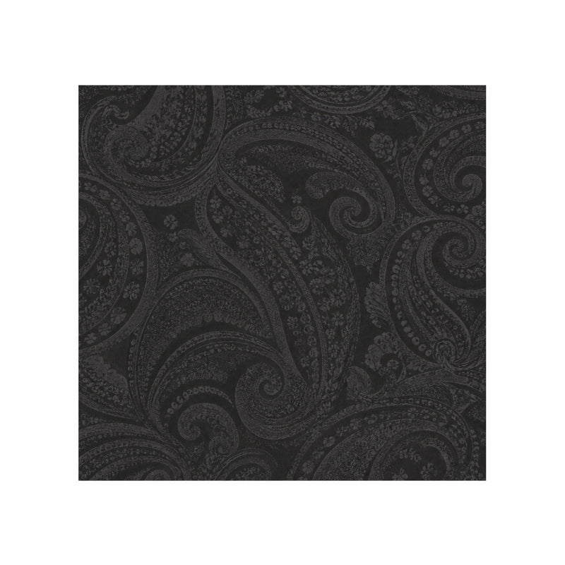 290 Cupro Jacquard Lining col 903 - Black Paisley