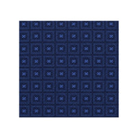 290 Cupro Jacquard Lining col 904 - Blue Micro Square