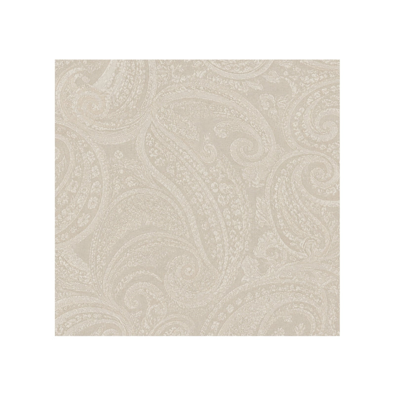 290 Cupro Jacquard Lining col 906 - Cream Paisley