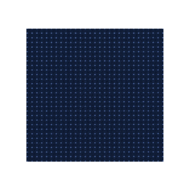 290 Cupro Jacquard Lining col 908 - Navy Micro Spot